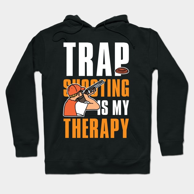 Clay Target Shooter, Skeet Shooting, Shooting, Trap Shooting Hoodie by maxdax